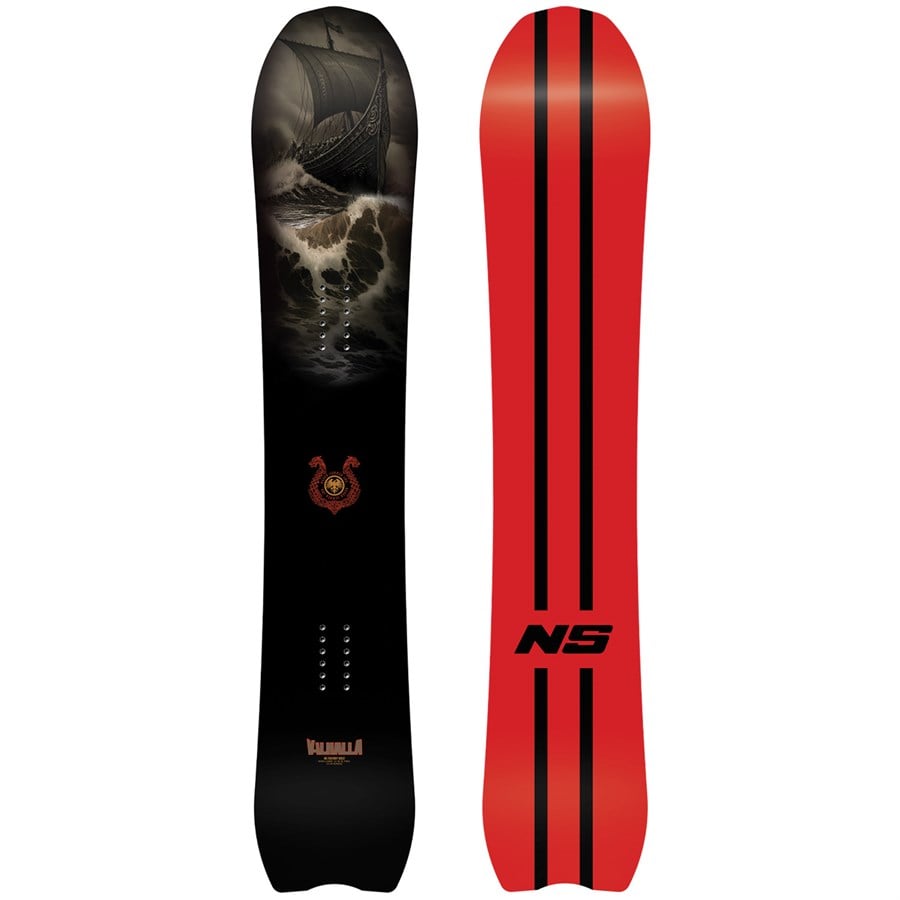 Never Summer Valhalla Snowboard + Union Force Snowboard Bindings 2025