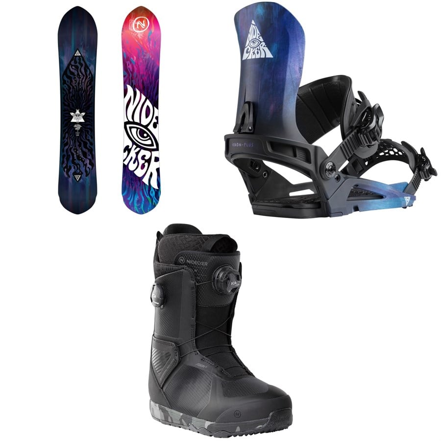 Nidecker Alpha APX Snowboard + Kaon-Plus Snowboard Bindings + Kita Snowboard Boots 2026