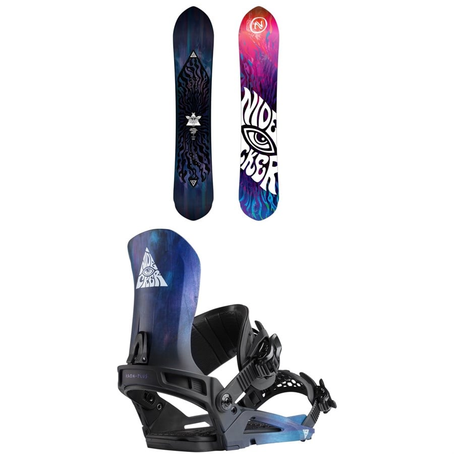 Nidecker Alpha APX Snowboard + Kaon-Plus Snowboard Bindings 2026
