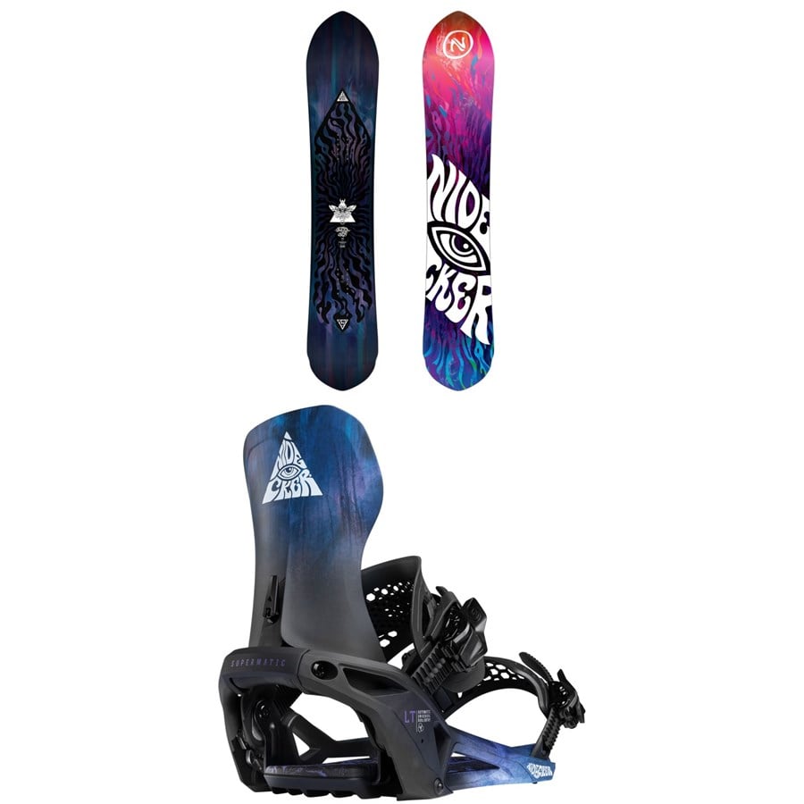 Nidecker Alpha APX Snowboard + LT Supermatic Snowboard Bindings 2026