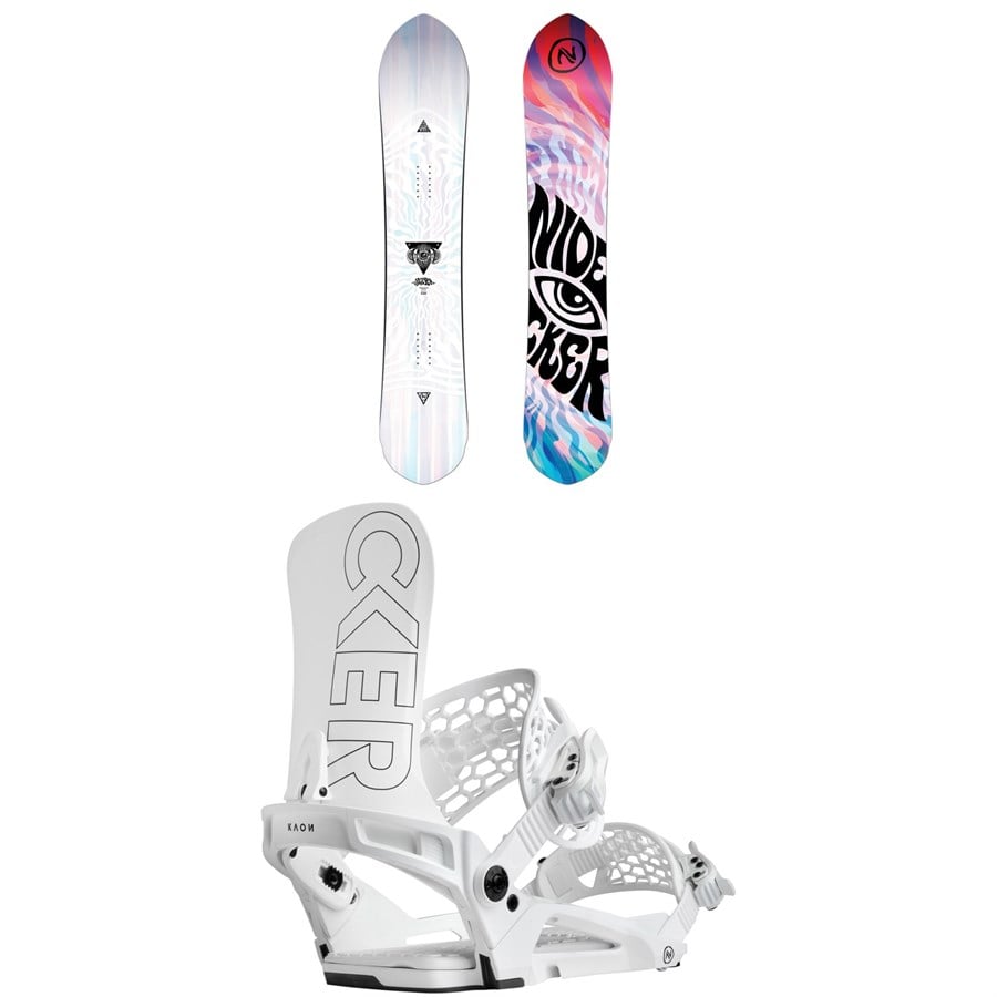 Nidecker Alpha Snowboard + Kaon Snowboard Bindings 2026
