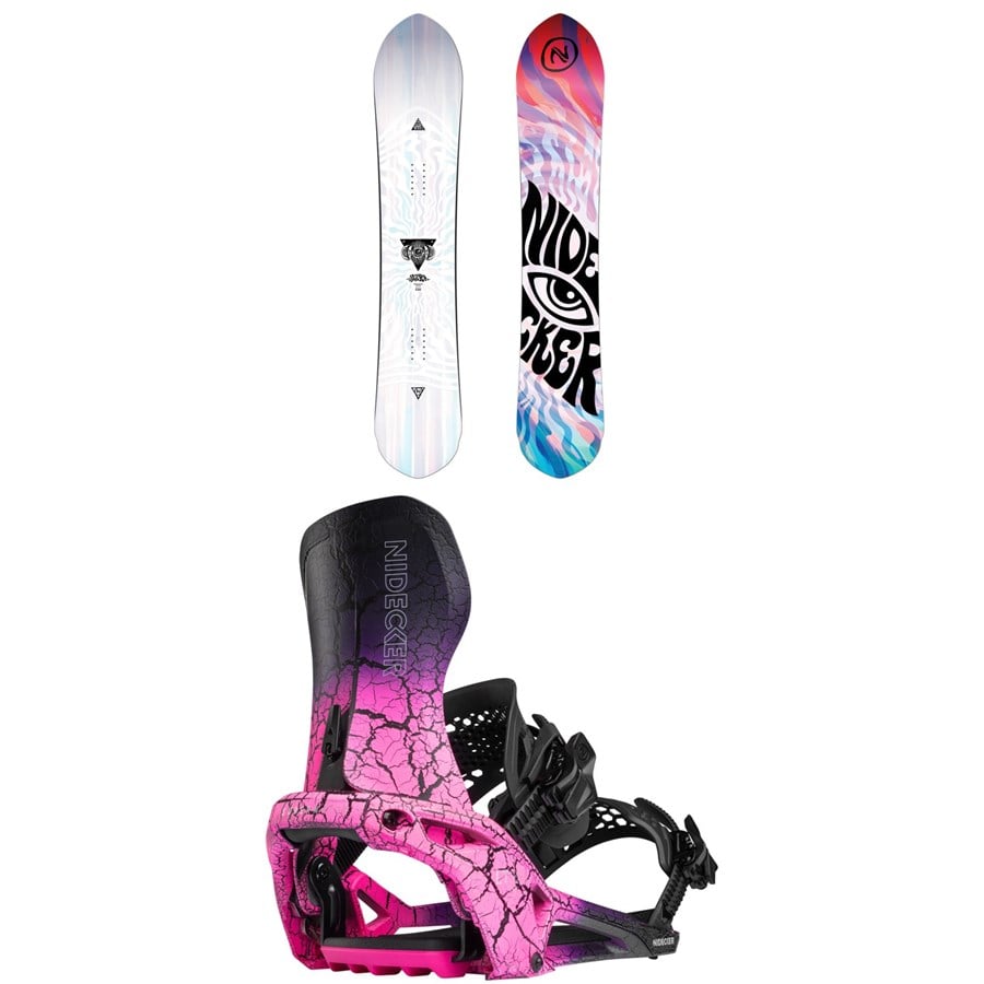 Nidecker Alpha Snowboard + LT Supermatic Snowboard Bindings 2026