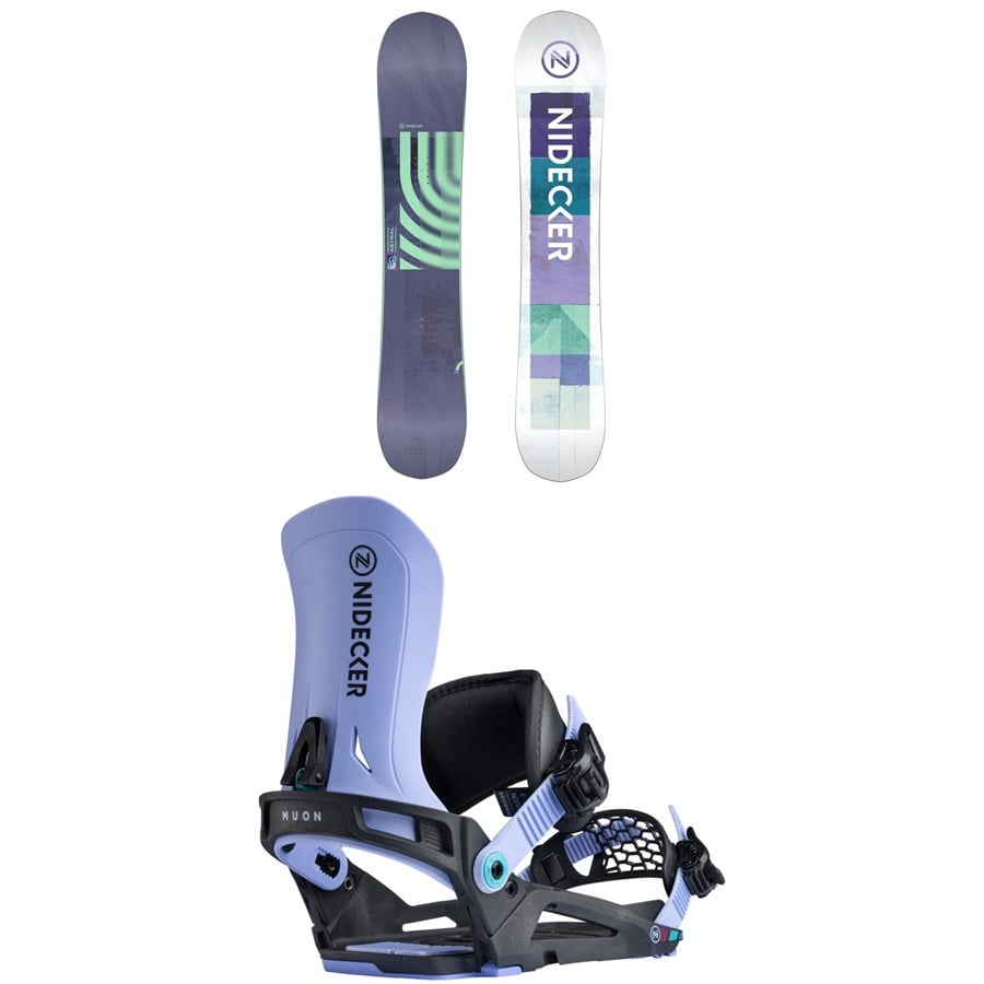 Nidecker Astral Snowboard + Muon Snowboard Bindings - Women's 2026