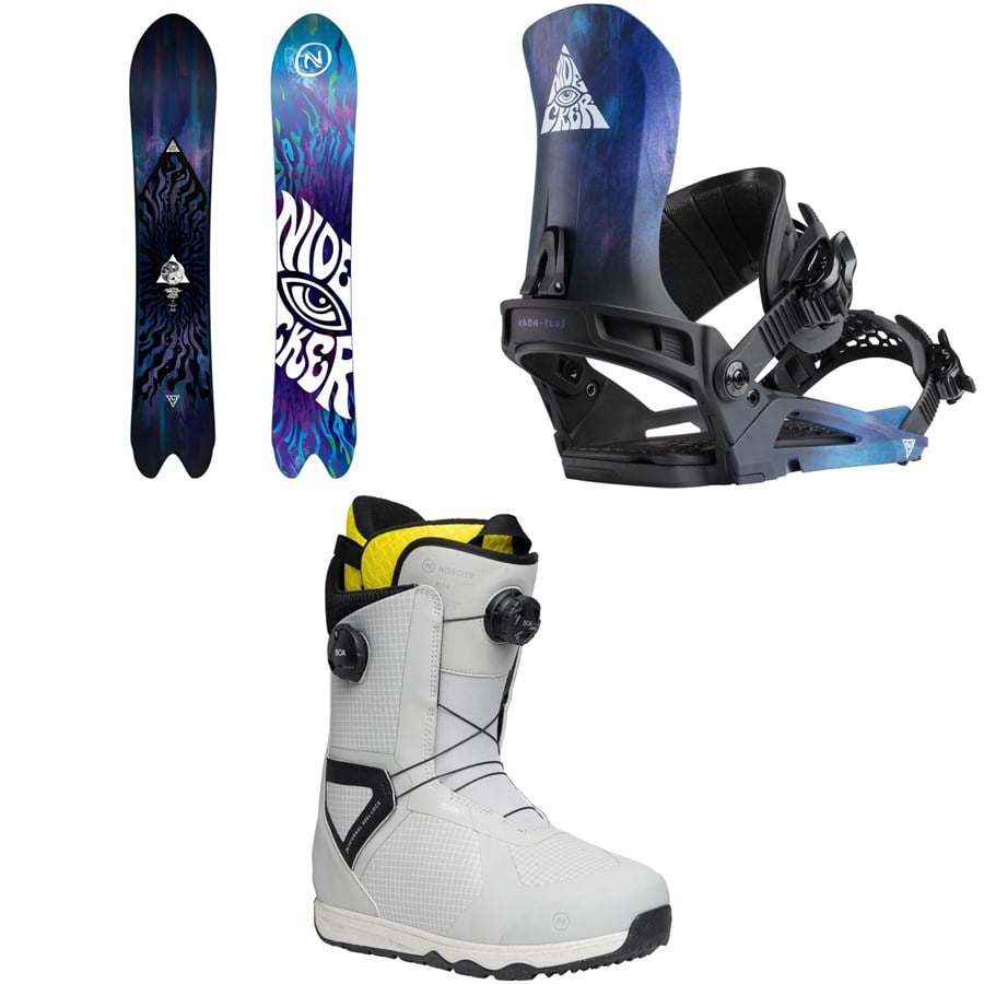 Nidecker Beta APX Snowboard + Kaon-Plus Snowboard Bindings + Kita Snowboard Boots 2026