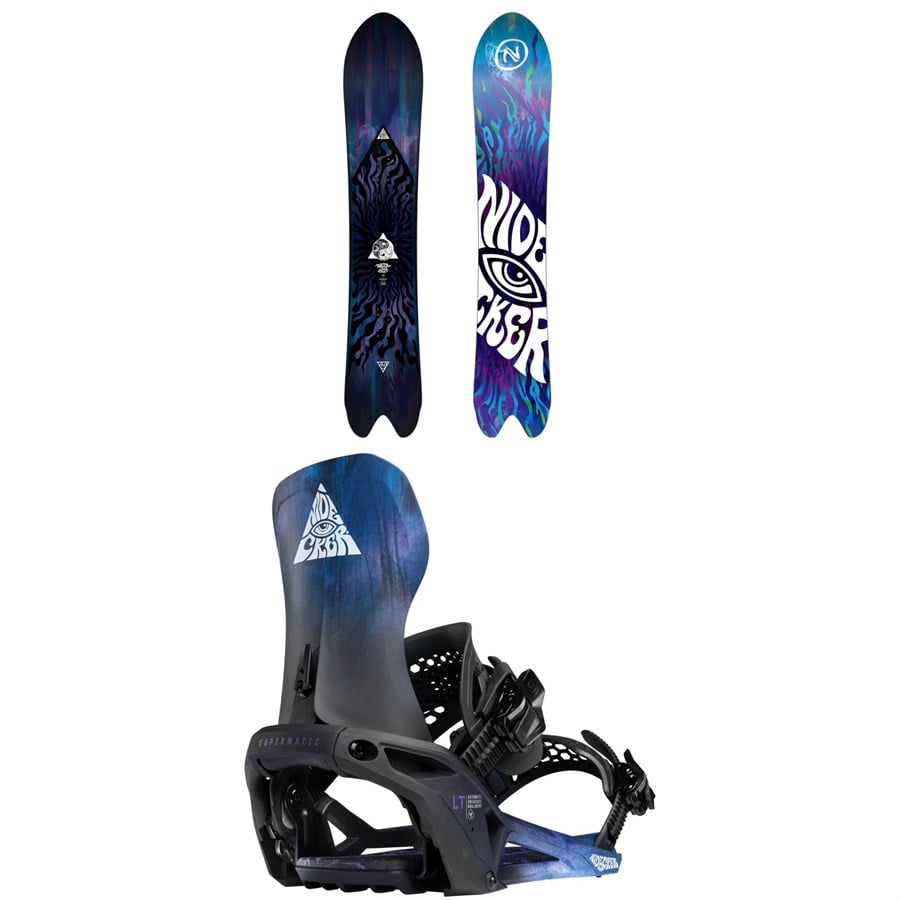 Nidecker Beta APX Snowboard + LT Supermatic Snowboard Bindings 2026