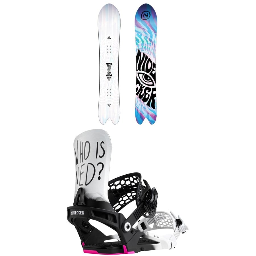 Nidecker Beta Snowboard + Kaon Snowboard Bindings 2026