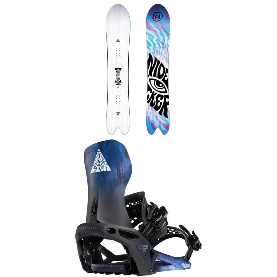 Nidecker Beta Snowboard + LT Supermatic Snowboard Bindings 2026