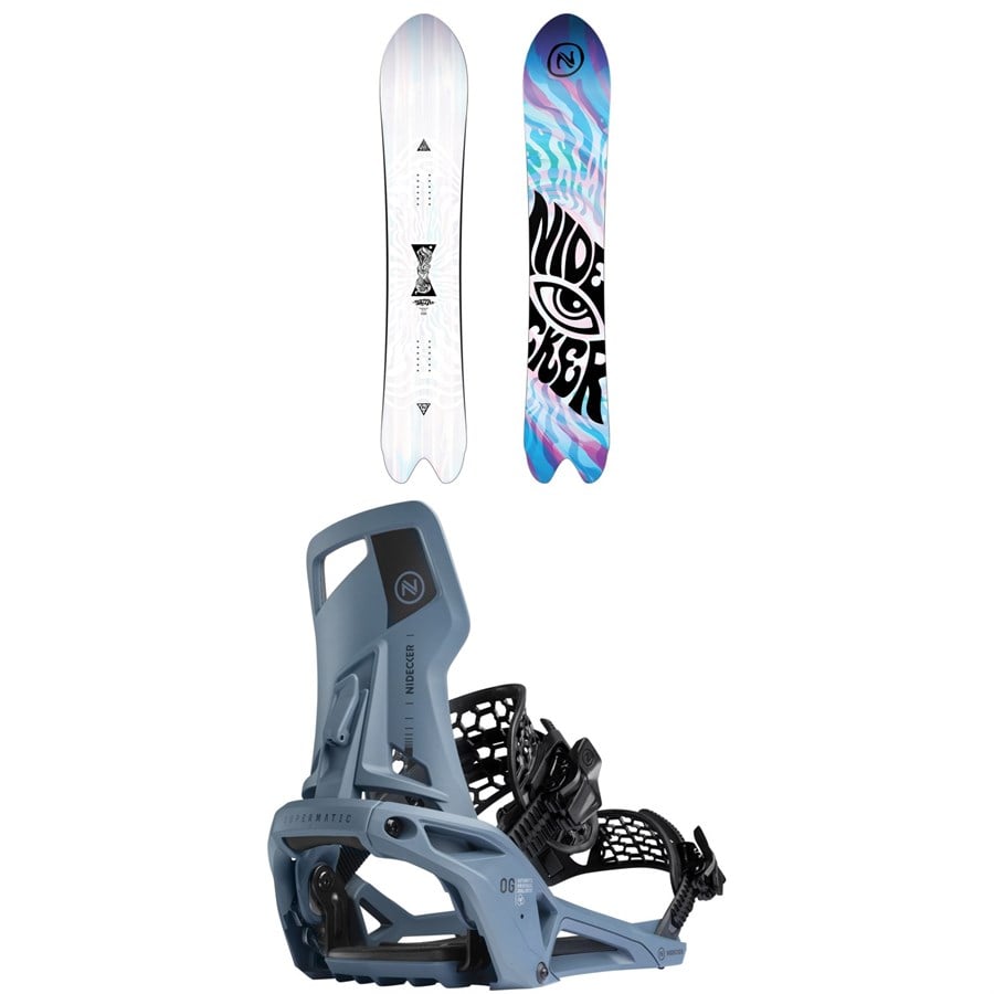 Nidecker Beta Snowboard + OG Supermatic Snowboard Bindings 2026