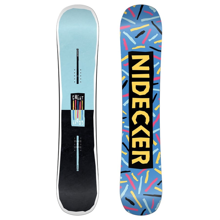 Nidecker Cheat Code Snowboard + Ollie Snowboard Bindings - Kids' 2026