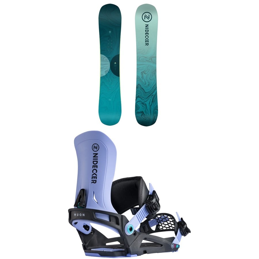 Nidecker Elle Snowboard + Muon Snowboard Bindings - Women's 2026