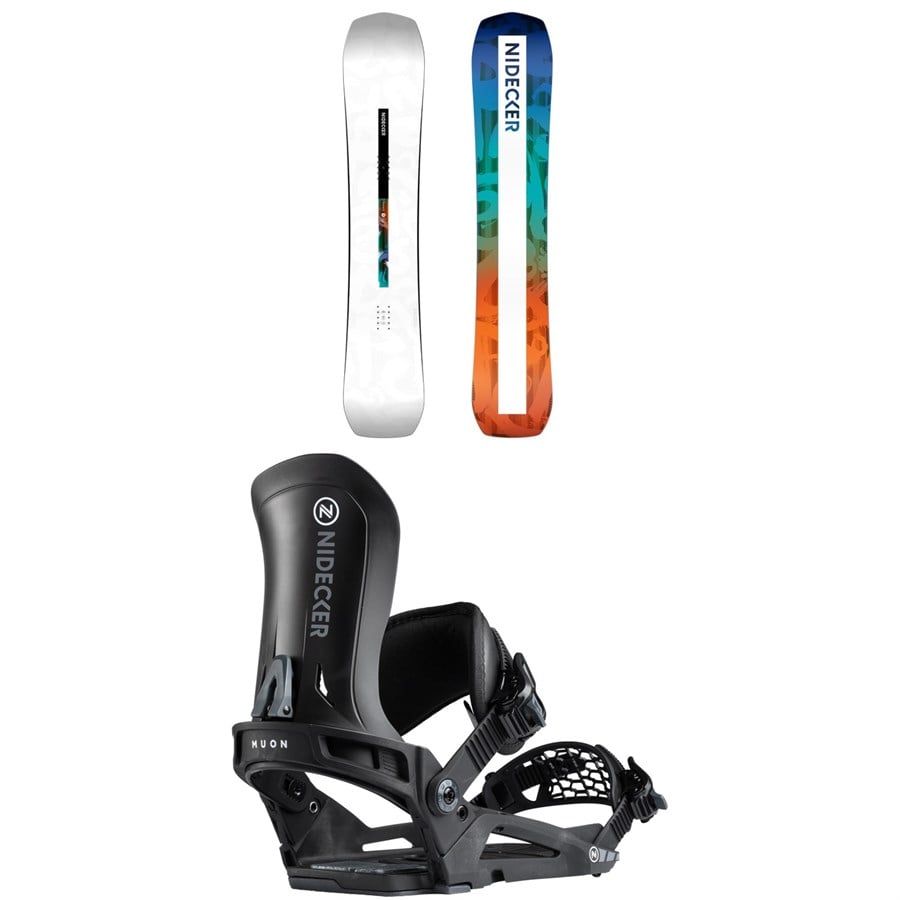 Nidecker Escape Snowboard + Muon Snowboard Bindings 2026