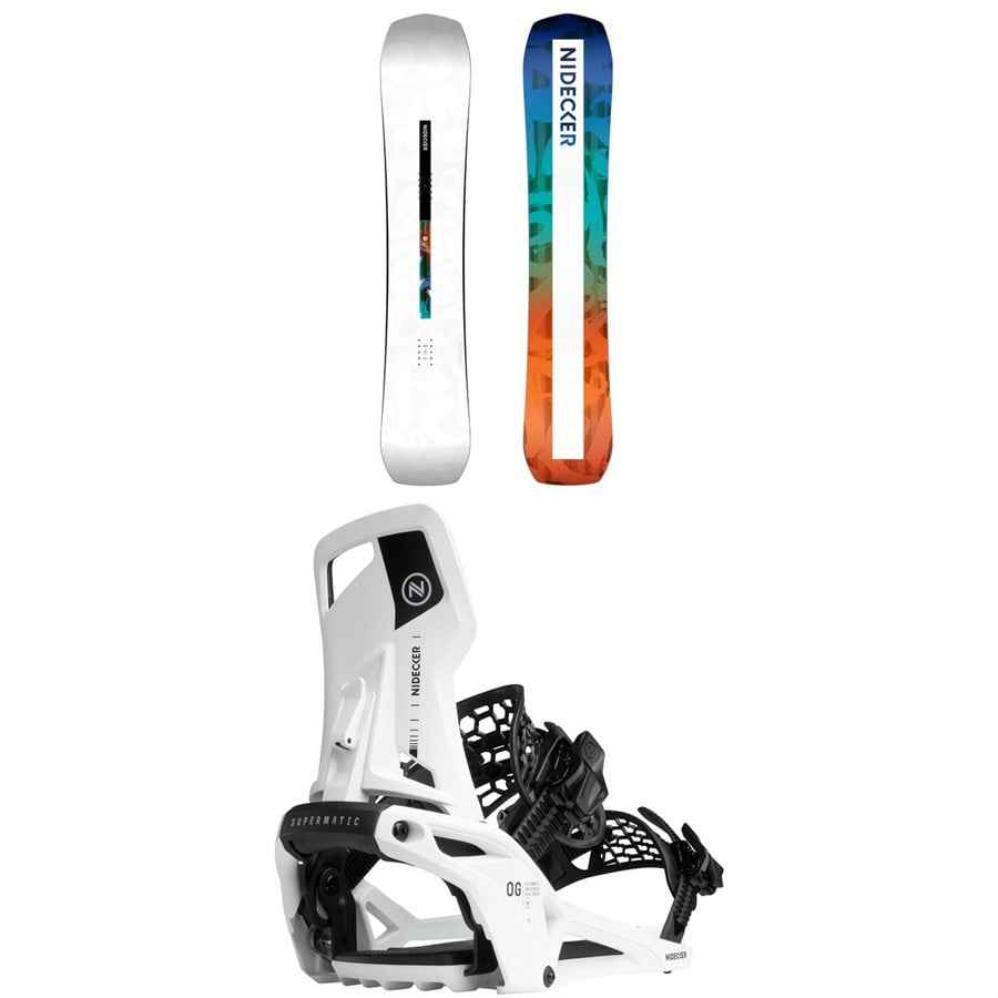 Nidecker Escape Snowboard + OG Supermatic Snowboard Bindings 2026