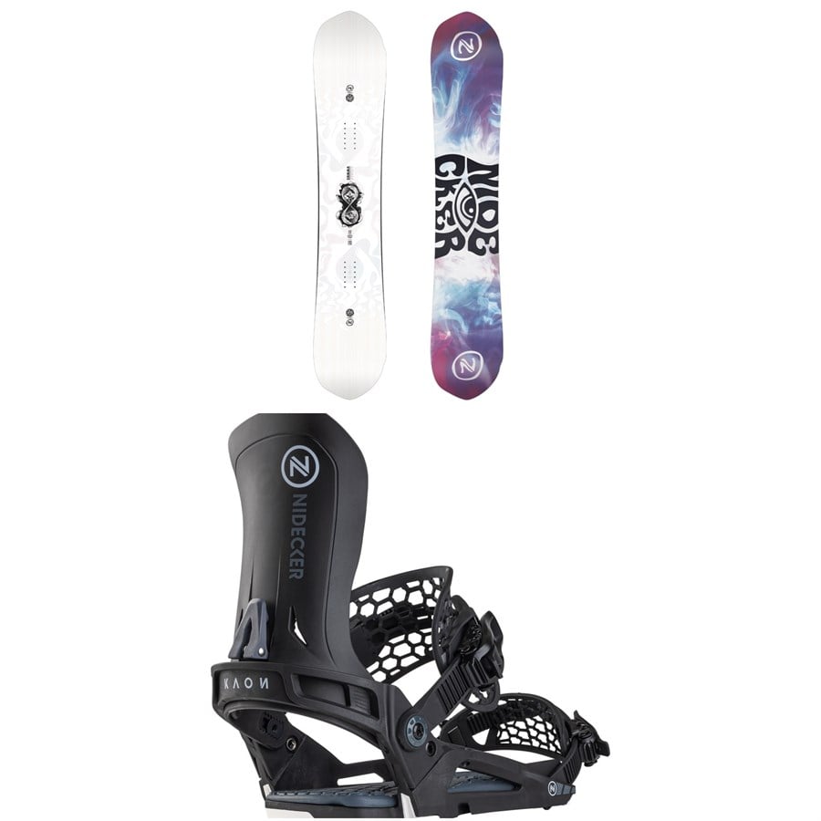 Nidecker Gamma Snowboard + Kaon Snowboard Bindings 2025