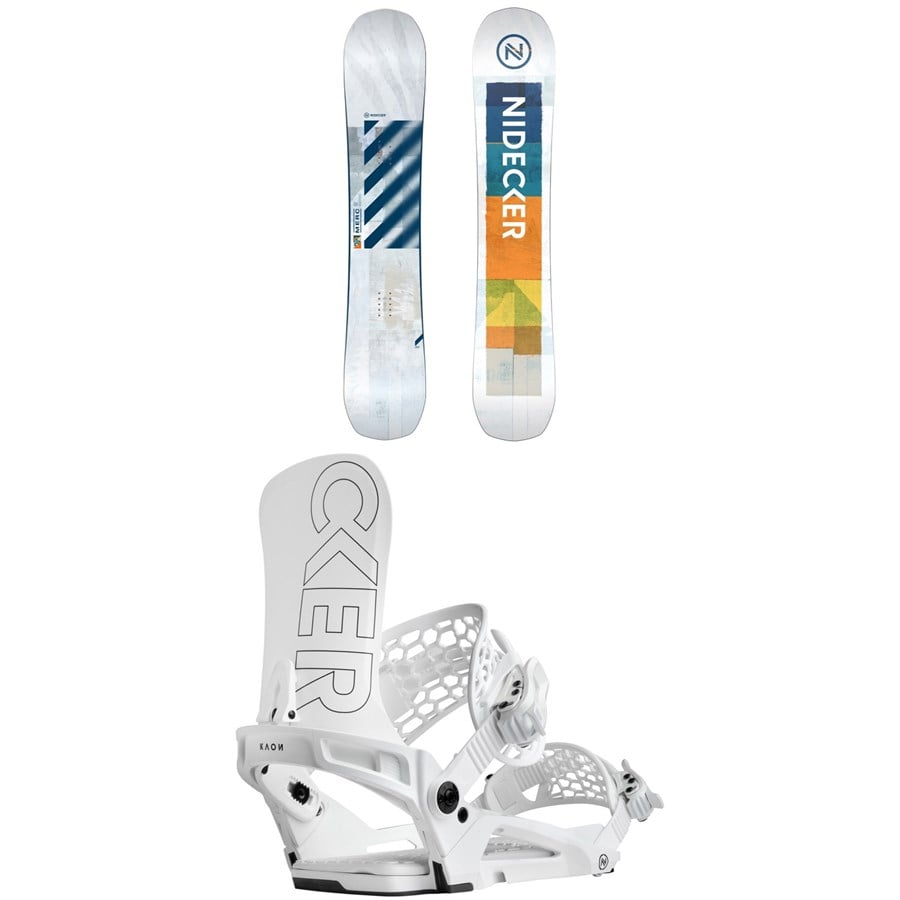 Nidecker Merc Snowboard + Kaon Snowboard Bindings 2026