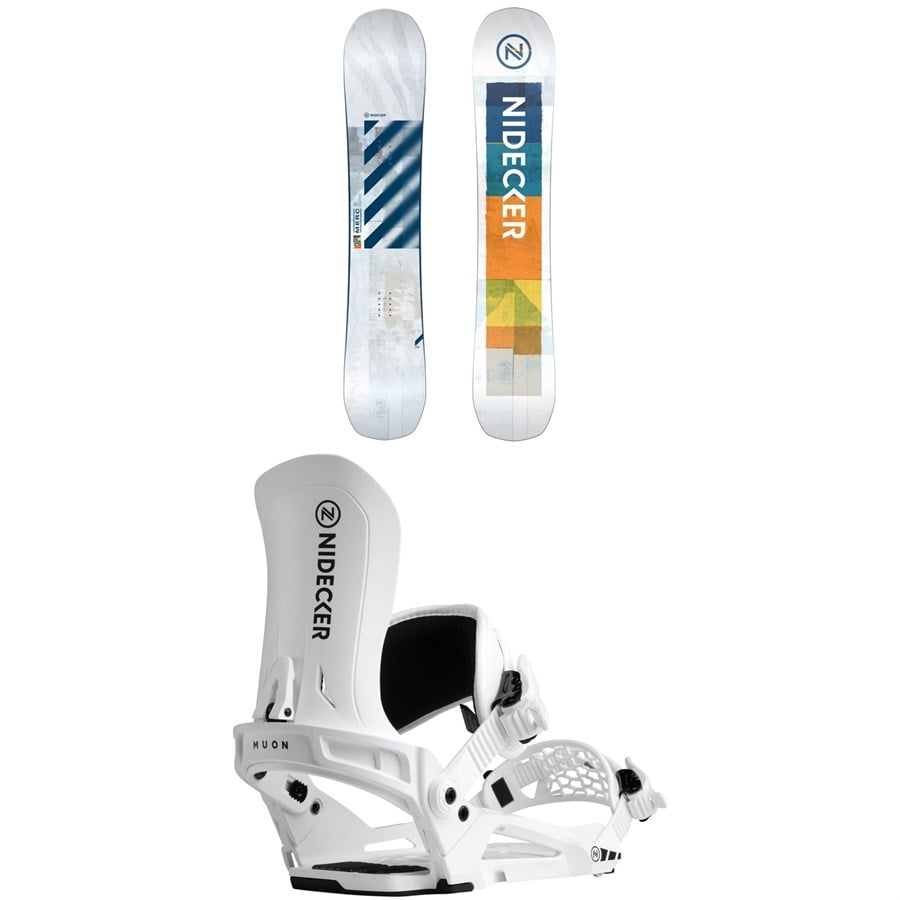 Nidecker Merc Snowboard + Muon Snowboard Bindings 2026