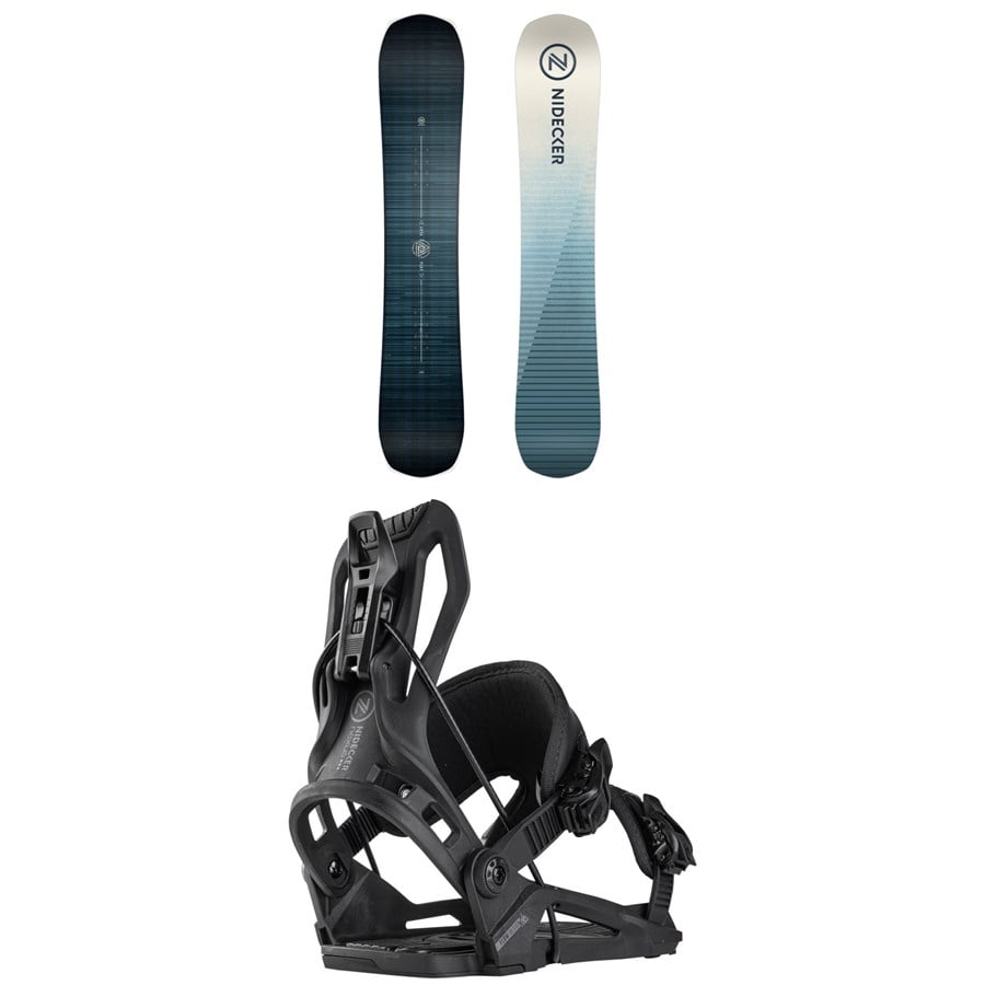 Nidecker Play Snowboard + Flow Nexus Snowboard Bindings 2026