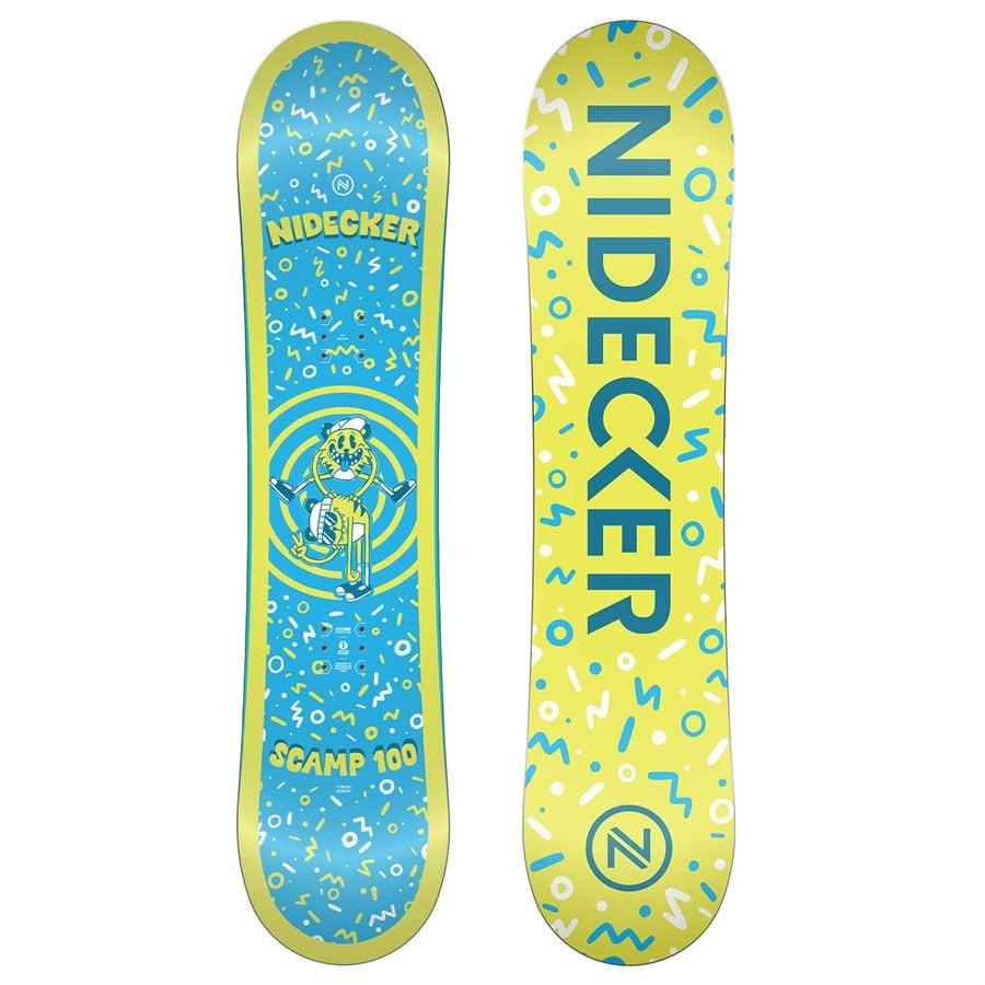 Nidecker Scamp Snowboard + Ollie Snowboard Bindings - Kids' 2026