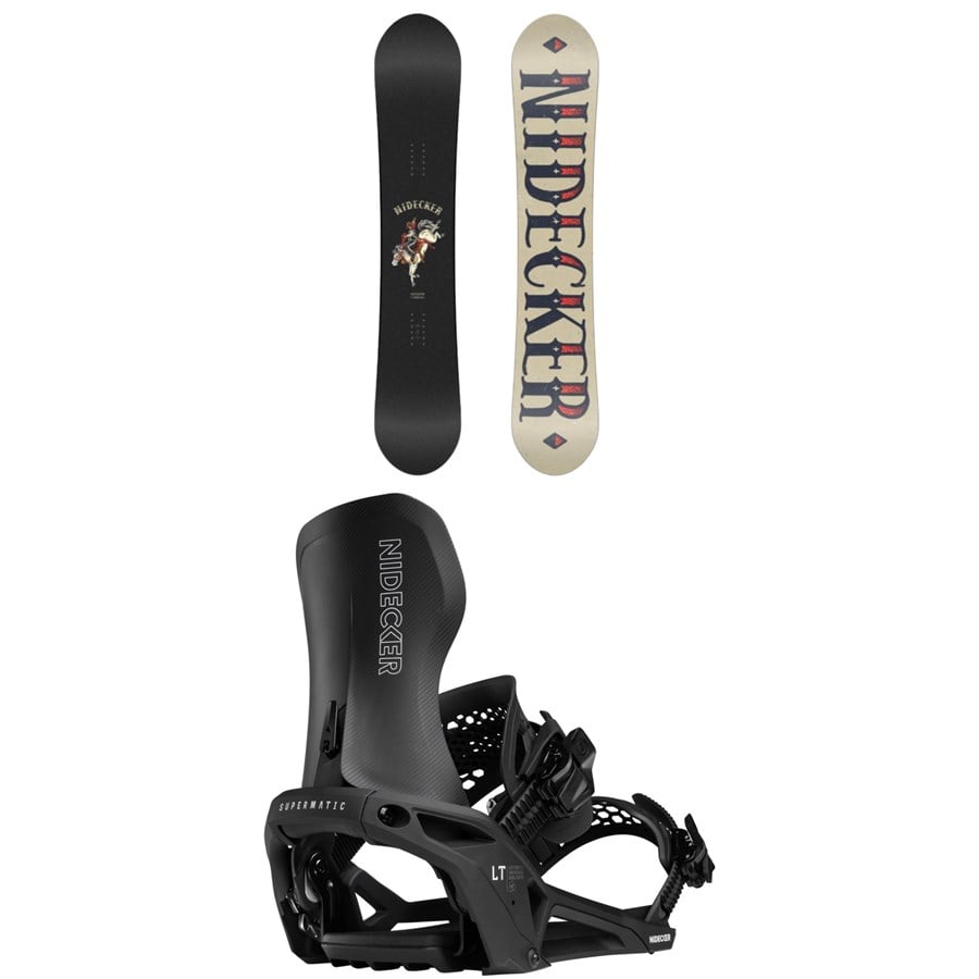 Nidecker Sensor Craig McMorris Snowboard + LT Supermatic Snowboard Bindings 2026