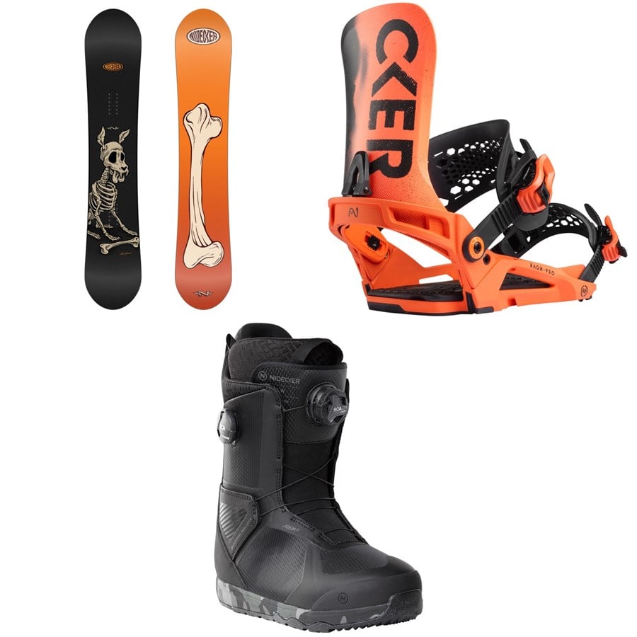 Nidecker Sensor Mons Snowboard + Kaon-Pro Snowboard Bindings + Kita Snowboard Boots 2026
