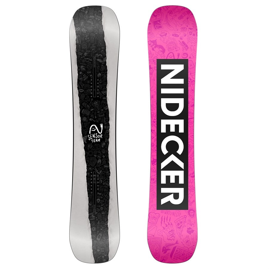 Nidecker Sensor Team Snowboard + OG Supermatic Snowboard Bindings 2026