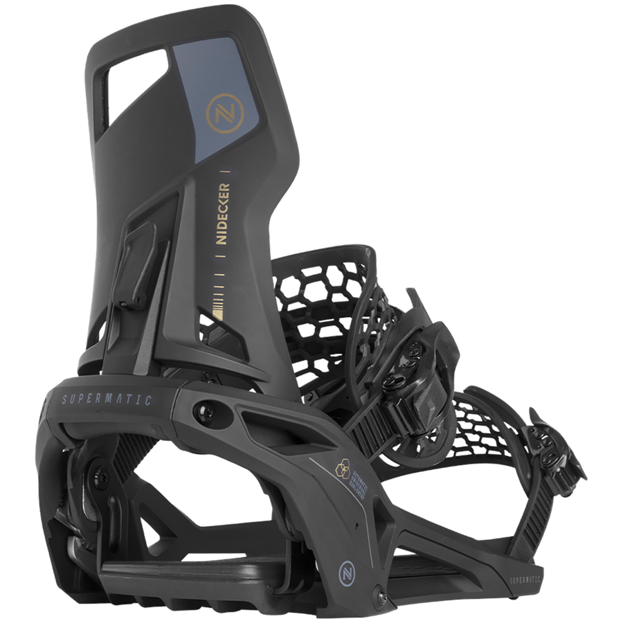 Nidecker Supermatic Snowboard Bindings 2025 - Used