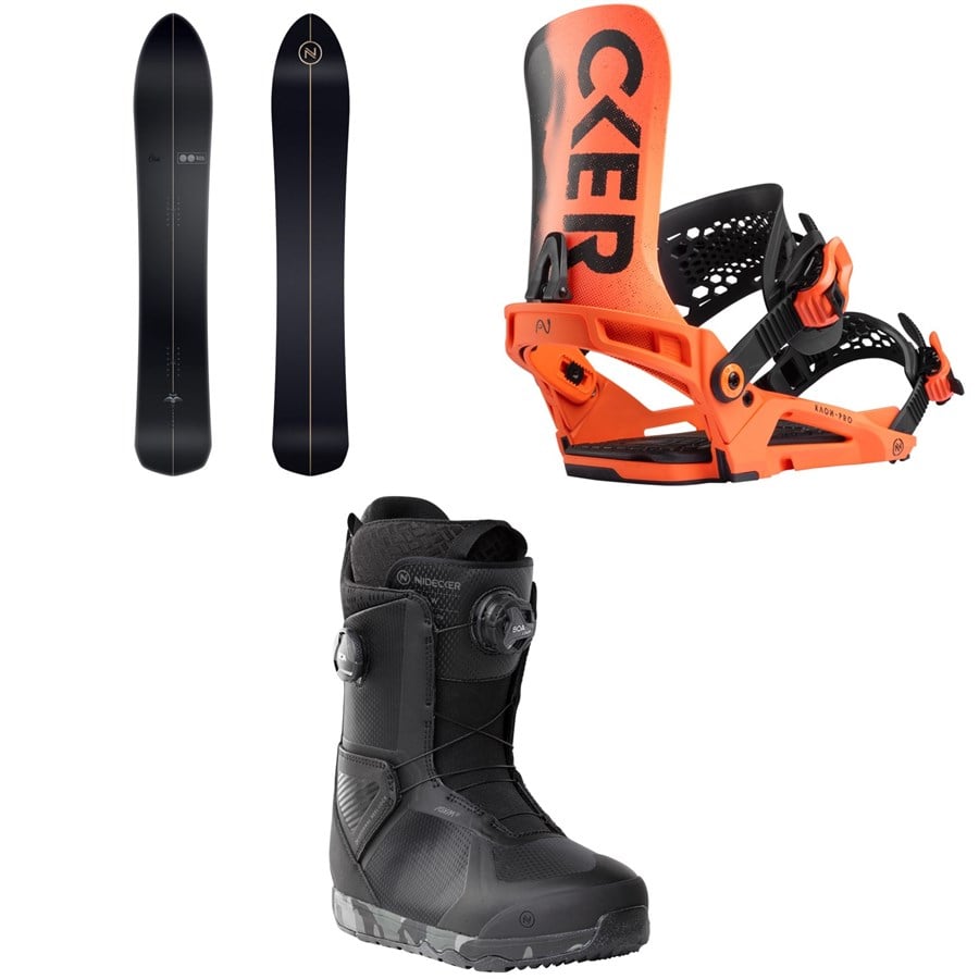 Nidecker The Gun Snowboard + Kaon-Pro Snowboard Bindings + Kita Snowboard Boots 2026