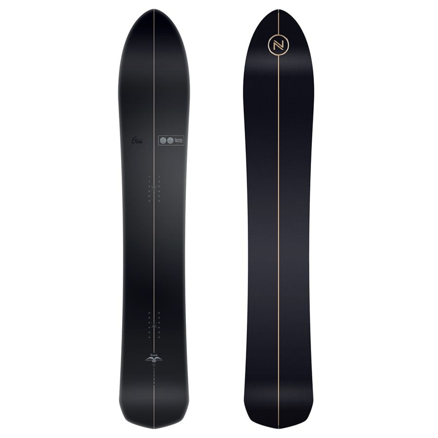 Nidecker The Gun Snowboard + Supermatic Carbon Snowboard Bindings 2026