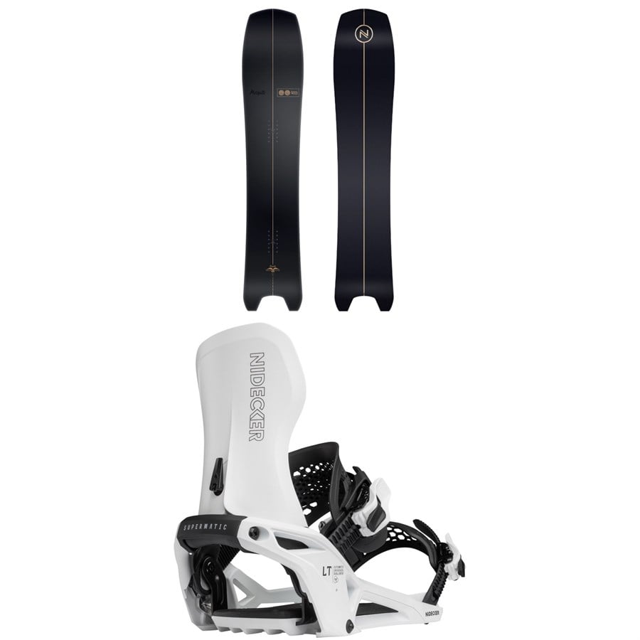 Nidecker The Mosquito Snowboard + LT Supermatic Snowboard Bindings 2026