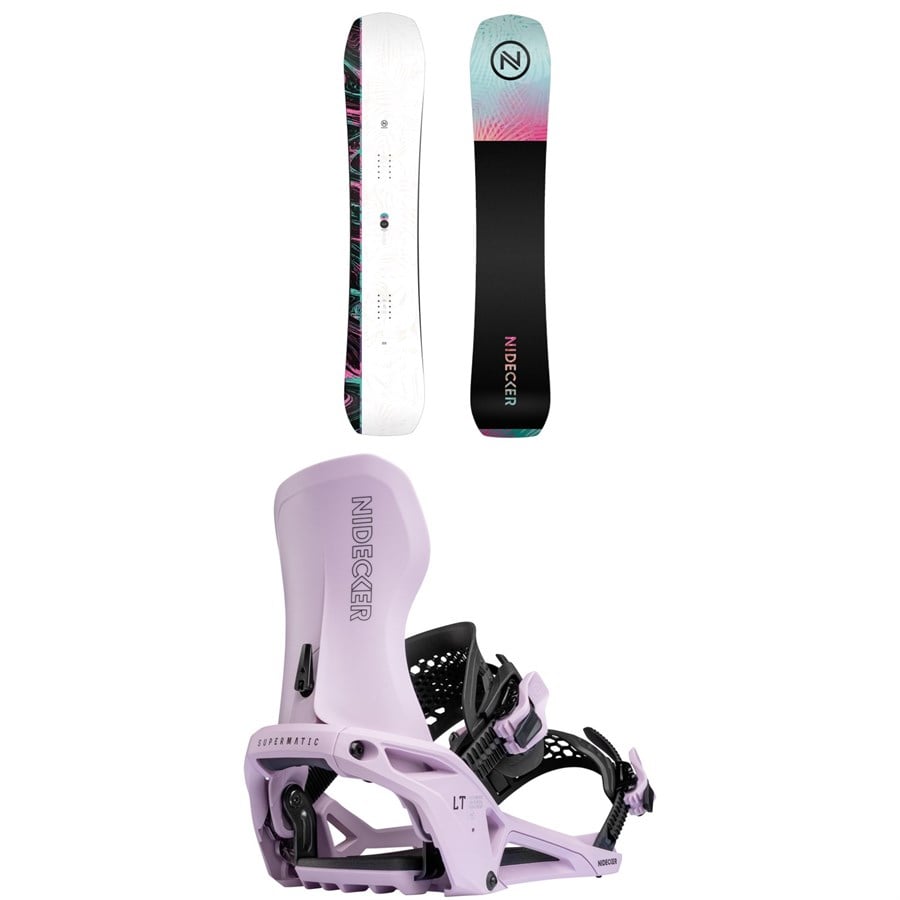 Nidecker Venus Snowboard + LT Supermatic Snowboard Bindings - Women's 2026