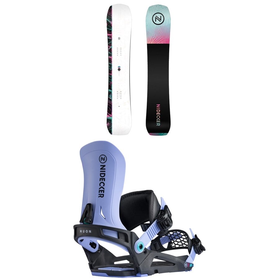 Nidecker Venus Snowboard + Muon Snowboard Bindings - Women's 2026