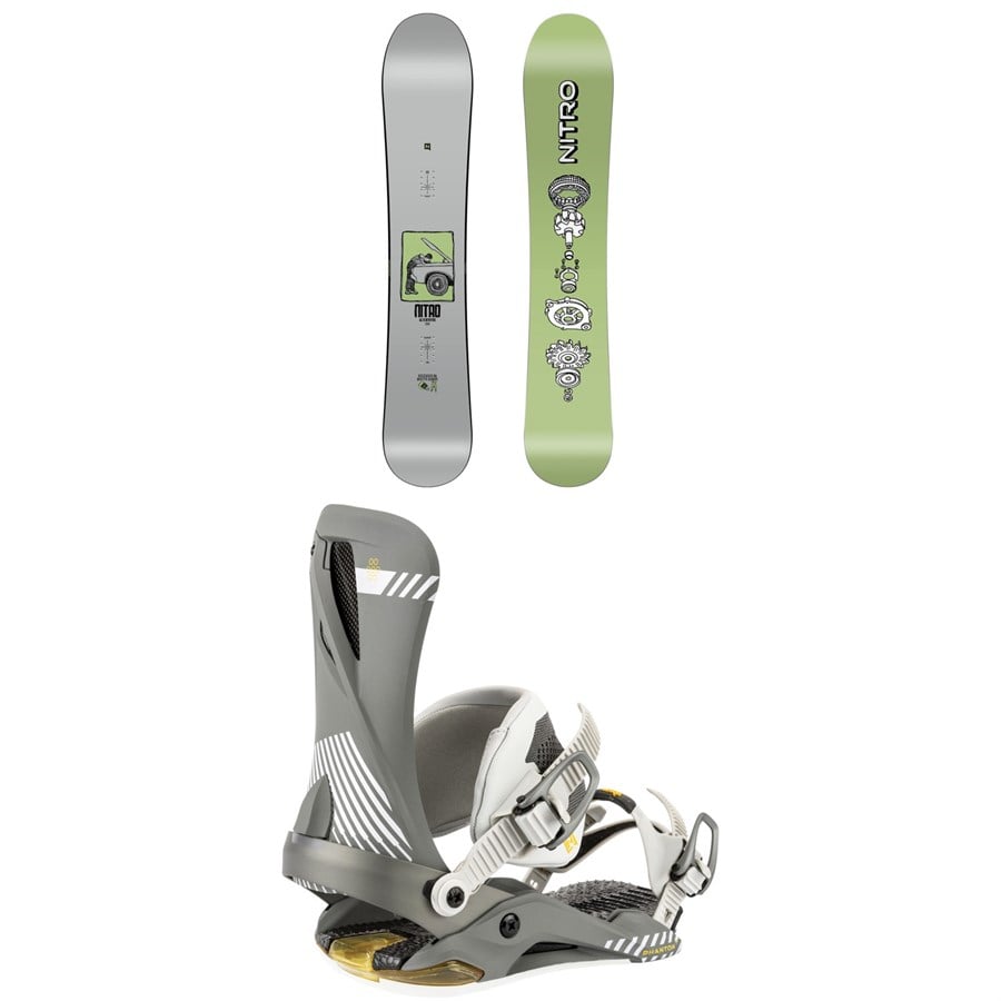 Nitro Alternator Snowboard + Phantom + Snowboard Bindings 2026
