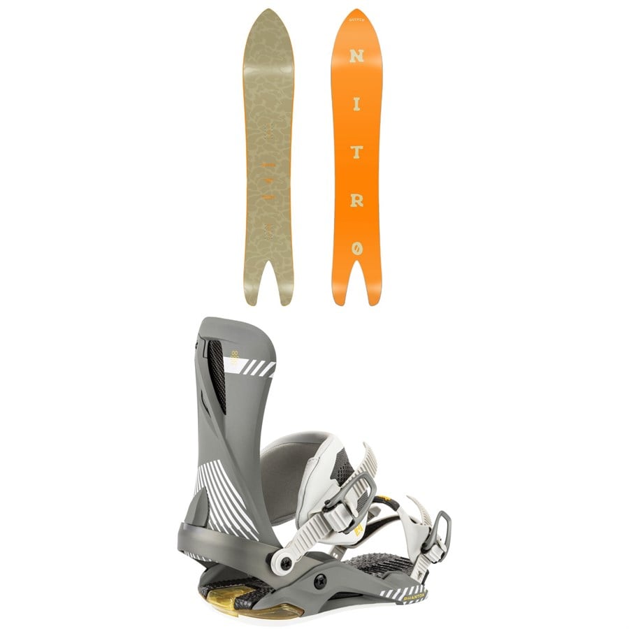 Nitro Cannon Snowboard + Phantom + Snowboard Bindings 2026