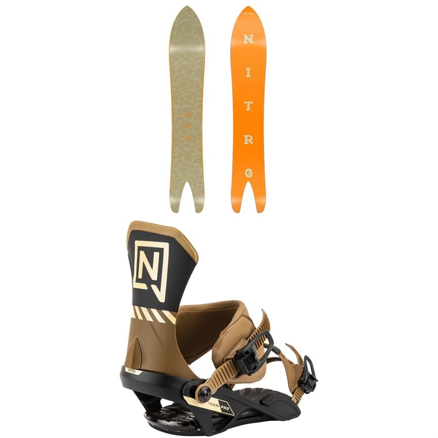 Nitro Cannon Snowboard + Team Pro Snowboard Bindings 2026