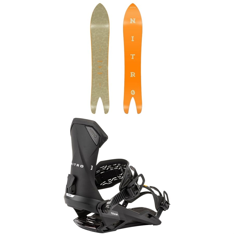 Nitro Cannon Snowboard + Team Snowboard Bindings 2026
