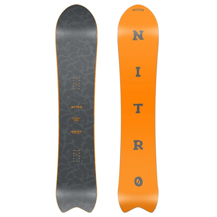 Nitro Dinghy Snowboard + Team Pro Snowboard Bindings 2026