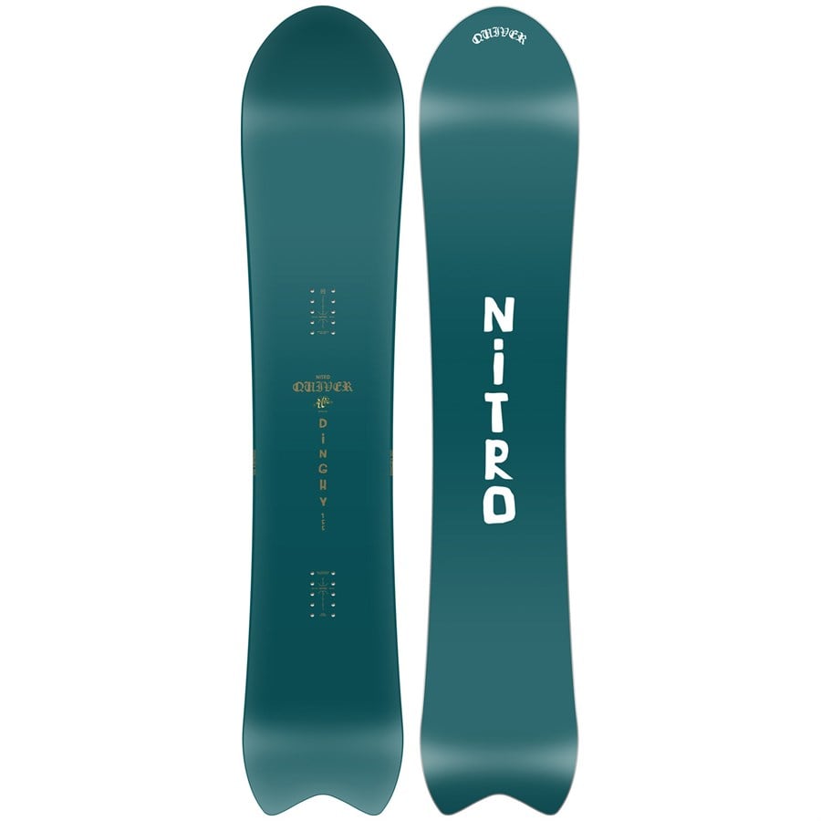 Nitro Dinghy Snowboard + Team Pro Snowboard Bindings 2025