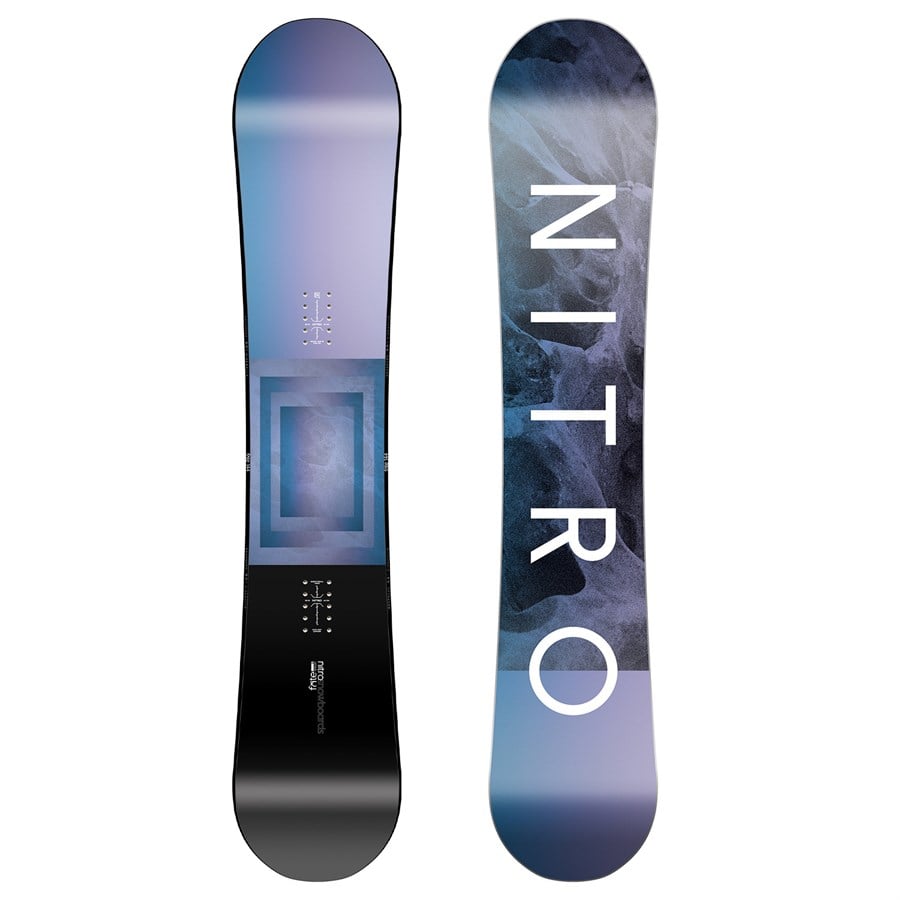 Nitro Fate Snowboard + Poison Snowboard Bindings - Women's 2026