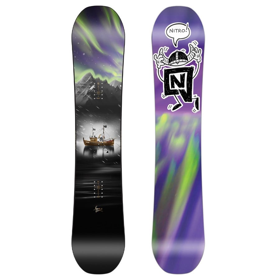 Nitro Future Team Pro X Marcus Kleveland Snowboard + Arbor Sapling Snowboard Bindings - Kids' 2026