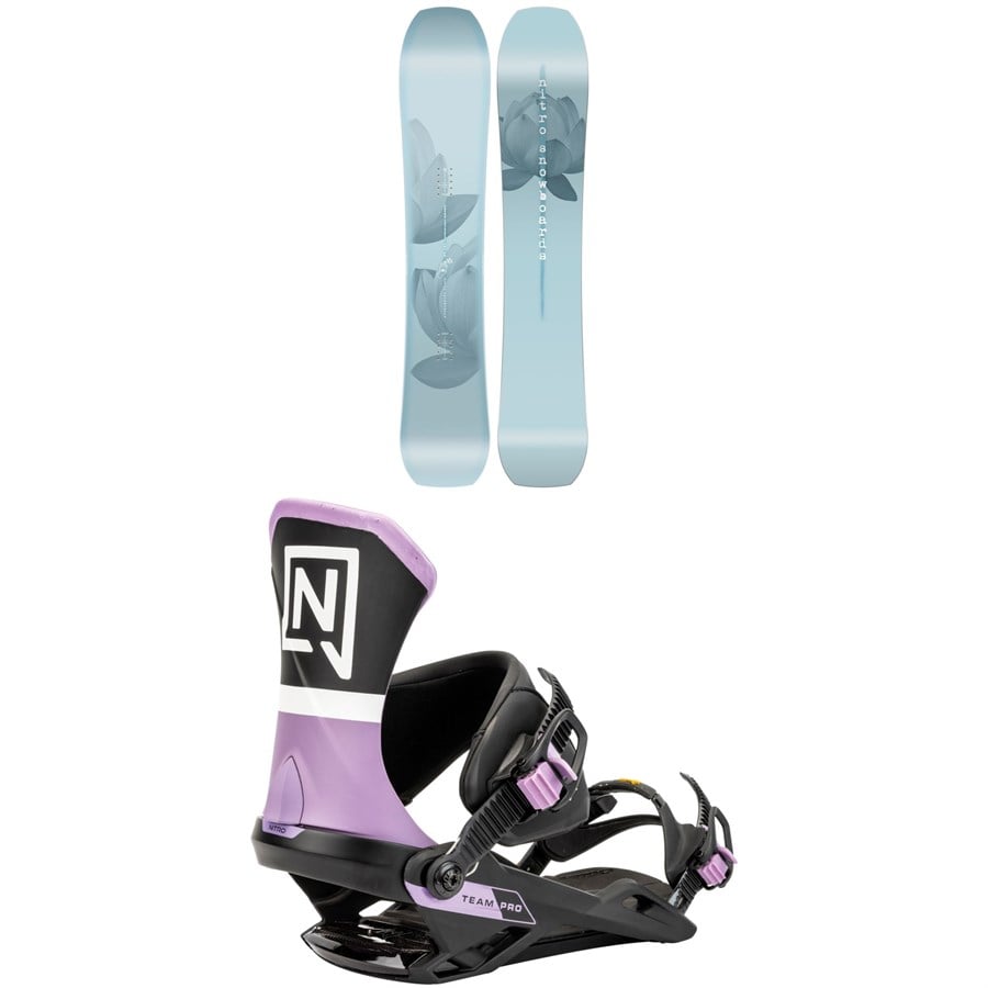 Nitro Karma Snowboard + Team Pro Snowboard Bindings 2025