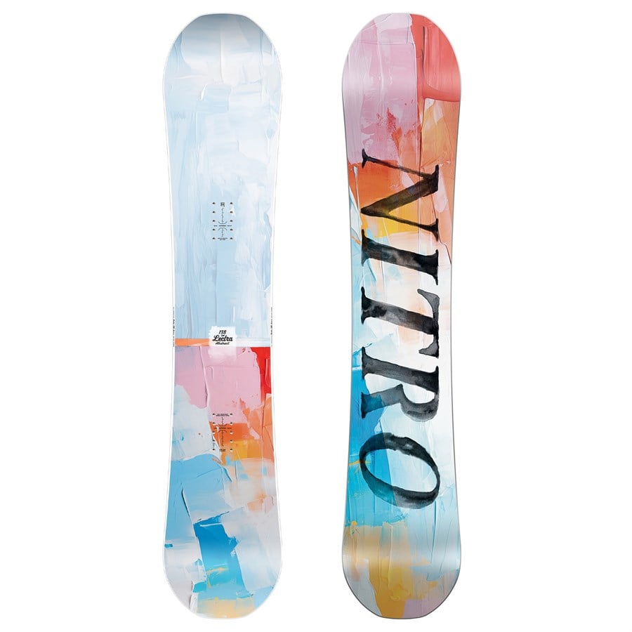 Nitro Lectra Abstract Snowboard + Talent Snowboard Bindings - Women's 2026
