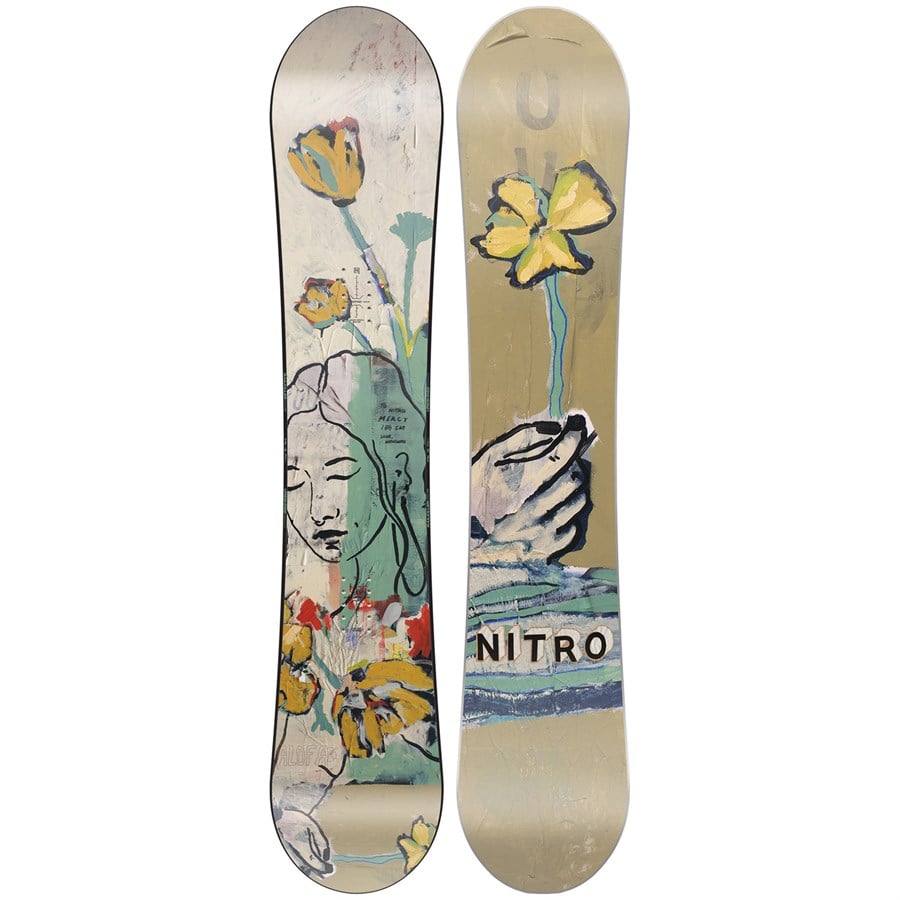 Nitro Mercy Snowboard + Ivy Snowboard Bindings - Women's 2025
