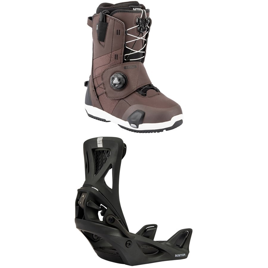Nitro Monarch Step On TLS Snowboard Boots + Burton Step On Escapade Snowboard Bindings - Women's 2026