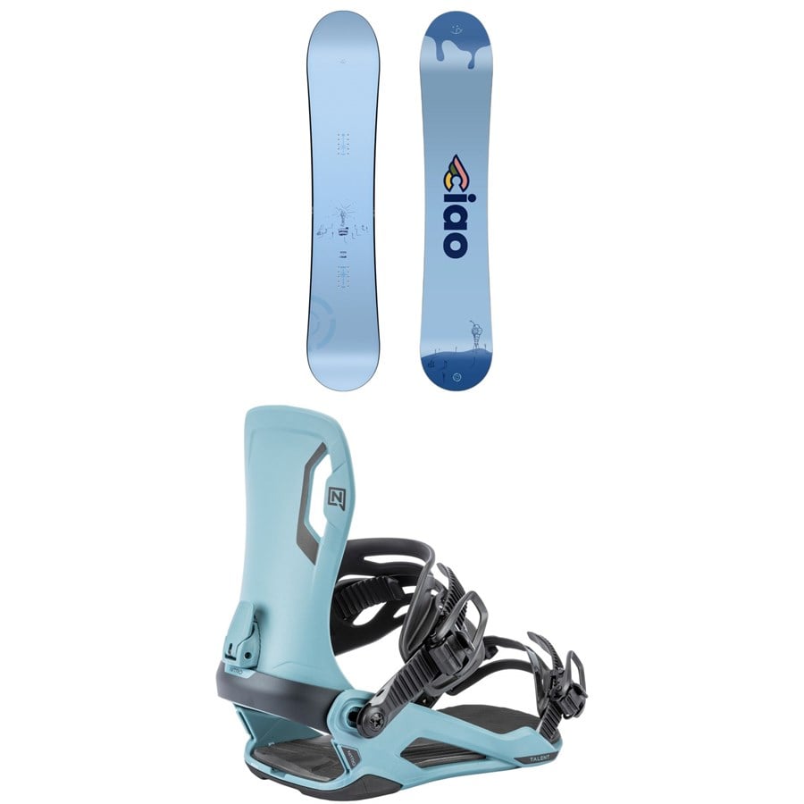 Nitro Phase x Cinelli Snowboard + Talent Snowboard Bindings 2026