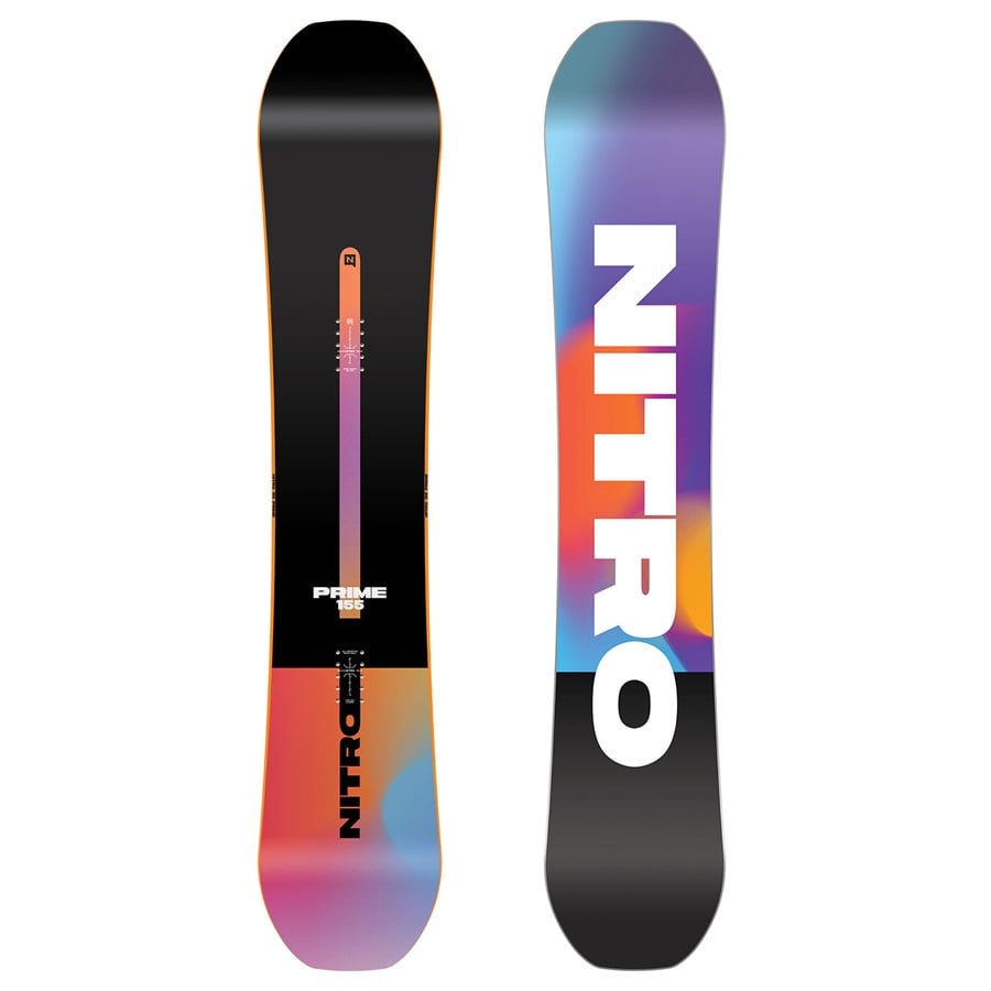 Nitro Prime Chroma Cam-Out Snowboard + Step On Snowboard Bindings + Venture Step On TLS Snowboard Boots 2026