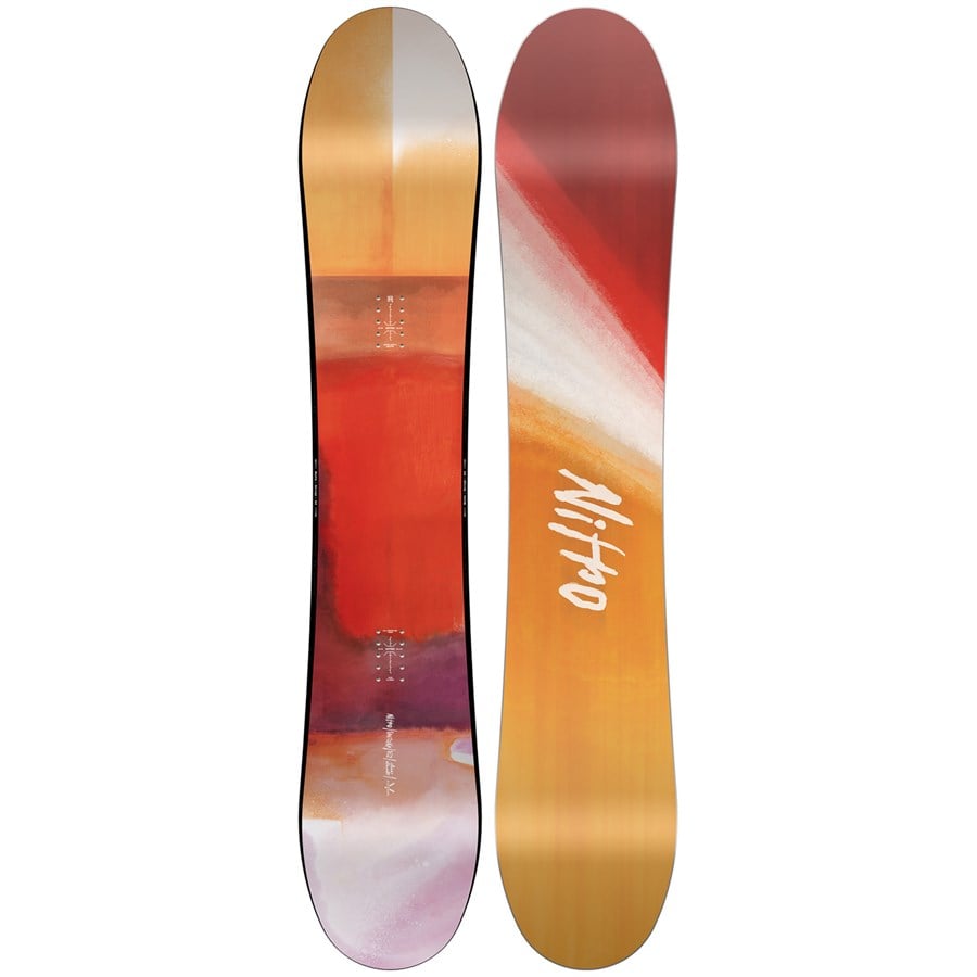 Nitro Santoku Snowboard + One Snowboard Bindings 2025