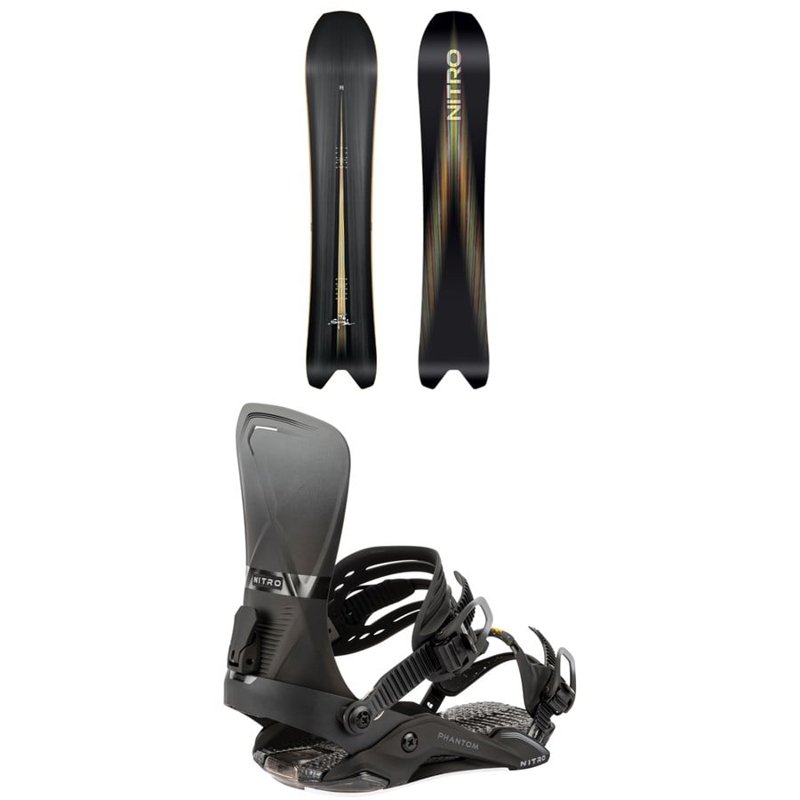 Nitro Squash Snowboard + Phantom Snowboard Bindings 2026