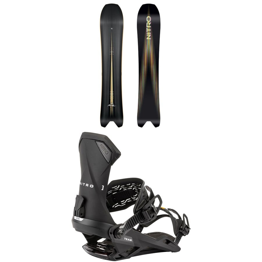 Nitro Squash Snowboard + Team Snowboard Bindings 2026