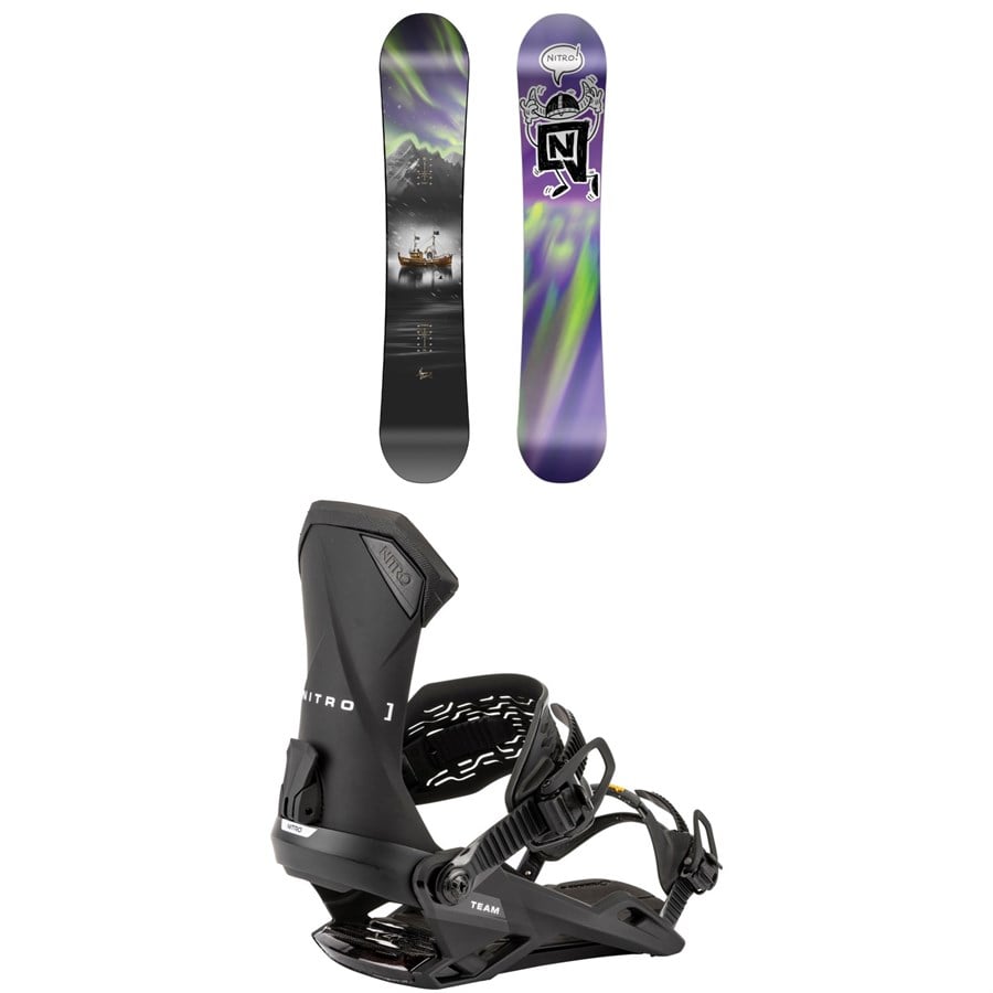Nitro Team Pro x Marcus Kleveland Snowboard + Team Snowboard Bindings 2026