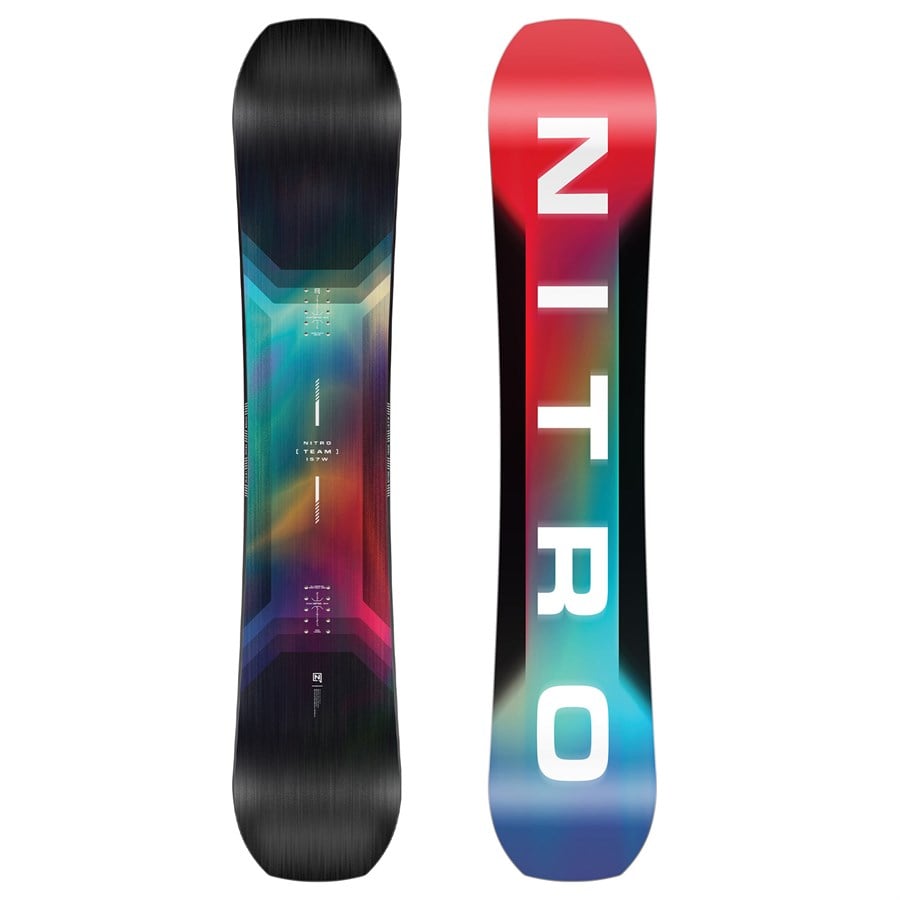 Nitro Team Snowboard + Step On Snowboard Bindings + Venture Step On TLS Snowboard Boots 2026