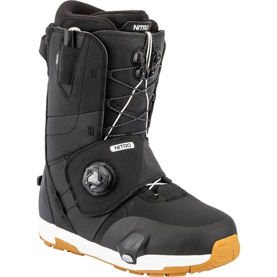 Nitro Venture Step On TLS Snowboard Boots + Union Atlas Step On Snowboard Bindings 2026